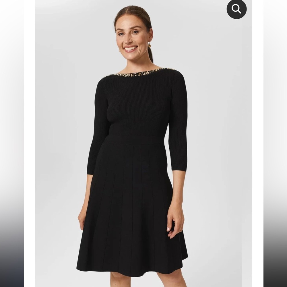 NWOT Black Hobbs Dress